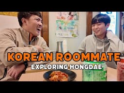 Meeting a Korean roommate & Exploring Hongdae