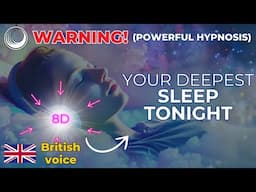 [8D SLEEP VOICE] Fall Asleep in Minutes & Sleep Deeply Through The Night - Guided Sleep Hypnosis