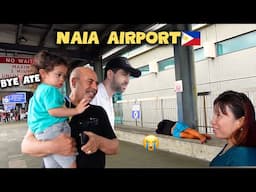 Hatid kay Nanny at NAIA AIRPORT Hits Different 🇵🇭 (KATAKOT) 🥺