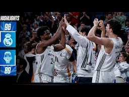 Real Madrid 96 - 89 Valencia Basket | Jornada 30 Liga ACB