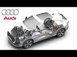Audi Q5 e-hybrid plug-in-hybrid - how it works  -  powertrain-animation