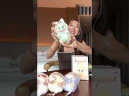 my first LABUBU UNBOXING?!! 😭🤎😏 #labubu #blindbox #popmart #labubuunboxing