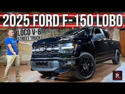 The 2025 Ford F-150 Lobo Is A Sinister Street Performance Truck With SVT Lightning Vibes