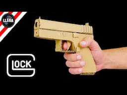 CÓMO HACER UNA PISTOLA CON CARTÓN - GLOCK 17