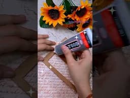 😍🤎🌿🌷 #craftersworld #bookmark #shortsvideo #satisfyingvideo #viralshort #diy #ytshort #papercraft