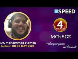INI SS May 2025,4th Rank AML, MCH Surgical Gastroenterology, Dr. Dr. Mohammad Hamza., #iniss