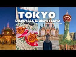 Visiting Tokyo Disneyland & DisneySea | NEW Fantasy spring + rides, Everything I ate | Japan VLOG