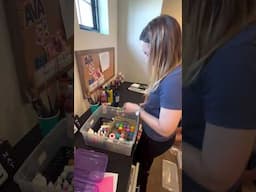 How to Organize an Office and Playroom!  #tidystyle #organization #organize #declutterquickly