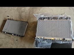 LEXUS ISF FENIX PERFORMANCE ALUMINUM RADIATOR Finally arrived 🙌! Lets install it.