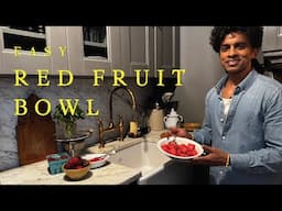 MY EASY AND DELICIOUS RED FRUIT SALAD - With Rajiv Surendra