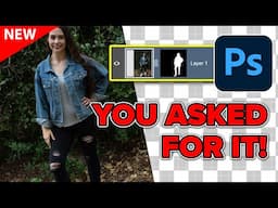 NEW Photoshop auto mask DIFFICULT BACKGROUND