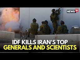 Israel Iran War LIVE | 50 Fighter Jets Strike Iran’s Nuclear Facilities in Tehran | IDF | N18G