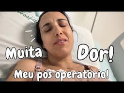 MASTOPEXIA COM PRÓTESE - Meu pós operatório, primeiras horas e muita dor!
