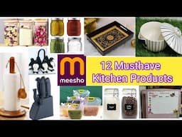 12 Meesho Musthave Kitchen Items Starting from₹121/Daily use kitchen products from meesho @meeshoapp