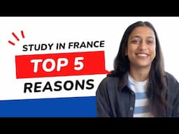 TOP 5 Reasons to choose Masters in FRANCE | PROS to study in France | Indian Student Abroad