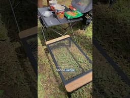 Meja lipat aestetic untuk camping😍 #camping #campingceria #campinglife