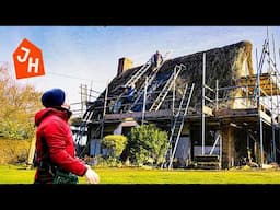Why We Bought An Abandoned 500 Year Old Cottage | Roof Tarping #8