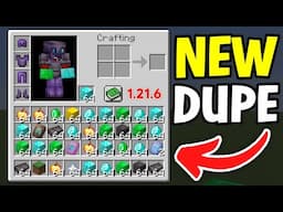 EASY Minecraft Duplicate Glitch 1.21.6 (DUPE ANY ITEM/BLOCK)