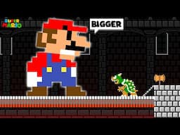 Super Mario Bros., but If Mario Says Anything, He Becomes It...