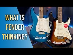 Squier Classic Vibe vs. Fender Standard Stratocaster