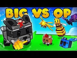 Using a GIANT Raccoon vs 8 OP Pets in Roblox Grow a Garden! Is Bigger Better?