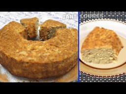 Bolo de aveia com banana, sem farinha, sem açúcar e sem leite ( Fitness) Uma delícia,faça e comprove
