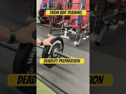 FARM BAR Training, THICK GRIP STRENGTH & Deadlift Tips 🤝