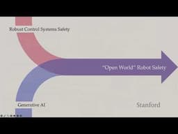 Stanford Seminar - Towards Open World Robot Safety