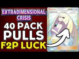Opening Extradimsional Crisis - F2P Luck #pokemontcgpocket