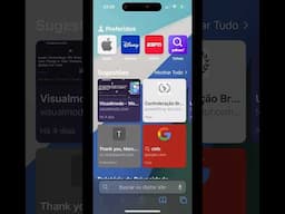 Como Fechar Todas as Abas do seu Navegador Safari de uma só Vez #ios #dica #safari