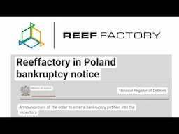 Is This The End of Reef Factory? The Prestige Reef Dork Show Ep 93