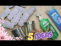 Think it’s trash? These 5 DIYs will show you its hidden potential!