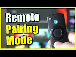 How to Place Firestick Remote into Bluetooth Pairing Mode & Connect