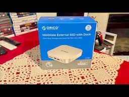 Orico Mini Mate External SSD (1TB)  with Dock For Mac mini