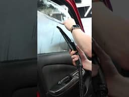 Sentra Series Removing 15 year old purple tint. How to EASILY remove tint. #cardetailing #projectcar