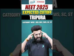 NEET 2025 Tripura Cutoff & Safe Score for Govt MBBS Seat! #neet2025 #neet2025cutoff #neetsafescore