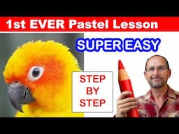Start Drawing Animals ! COMPLETE Beginner Pastel Pencil Lesson