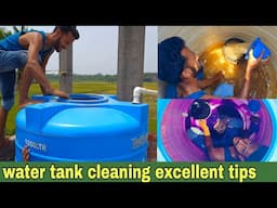 how to clean water tank properly at home