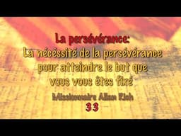 LA PUISSANCE DE LA PERSEVERANCE (C’est Dans La Bible CDLB 33) Allan Rich