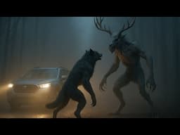DOGMAN Fights WENDIGO In Front Of A Stranded Family
