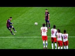 Lionel Messi - Best Free Kick Moments.HD