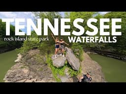 Exploring Waterfalls in Tennessee - Rock Island Sate Park | Elia Esparza Travel Vlog