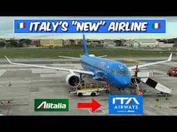 Europe's "Newest" Airline Lost My Bag: ITA A220-300 Review