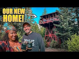 We Left Our Van for a Remote Fire Lookout Tower