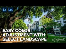 Lightroom’s AI Landscape Masking Is Excellent | Easy Color Adjustment Tutorial