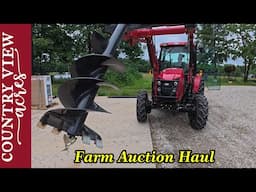 I Bid at the Biggest Farm Consignment Auction in My Area and Won 10 Items.