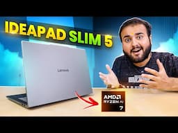 Best STUDENT Laptop Ever!! 🤯 - Lenovo Ideapad Slim 5 | Ryzen AI 7 350 & Lenovo AI Now