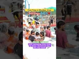 95456 32133 Nisarg Resort 650₹ Inlcuding Everything💦😍♥️ #virarresort #adventurepark #waterpark