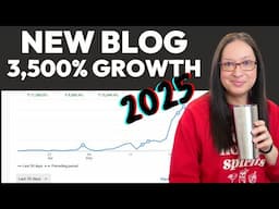 How my new niche blog grew over 3,500% | 2 month blog traffic and marketing update (analytics)