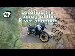 BMW R1300 GSA spin out to find the source of the River Shannon in Ireland.